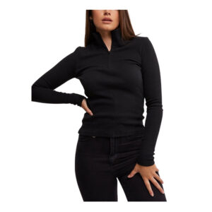 Neuw Jonesy Zip Top - Black