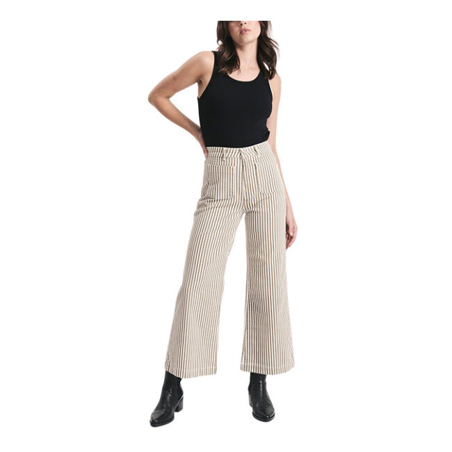 Rollas Sailor Jean Laura Stripe - Mink