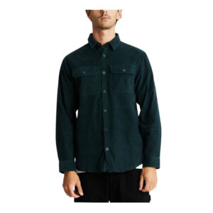 Mr Simple Cord Shirt - Emerald