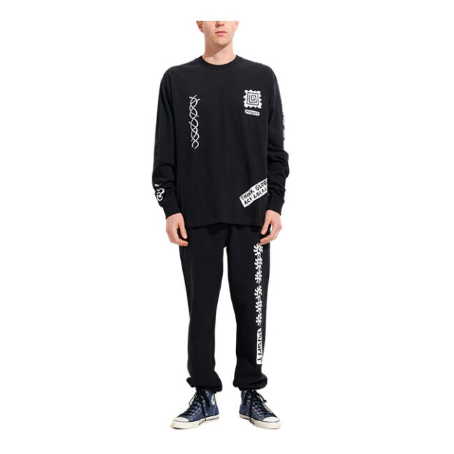 Misfit Global Acts 50-50 AAA LS Tee - Pitch Black