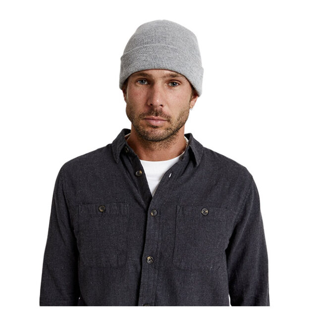 Mr Simple Standard Beanie - Grey Marle