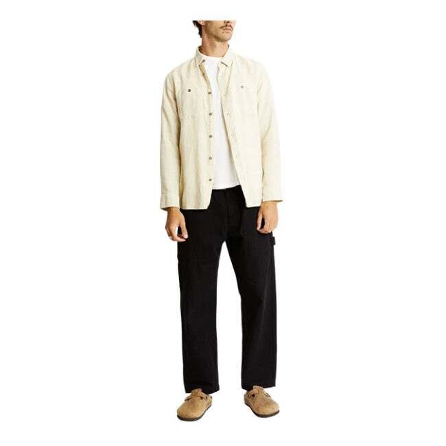Mr Simple Hemp LS Shirt - Natural