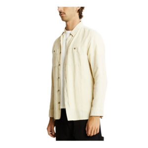 Mr Simple Hemp LS Shirt - Natural