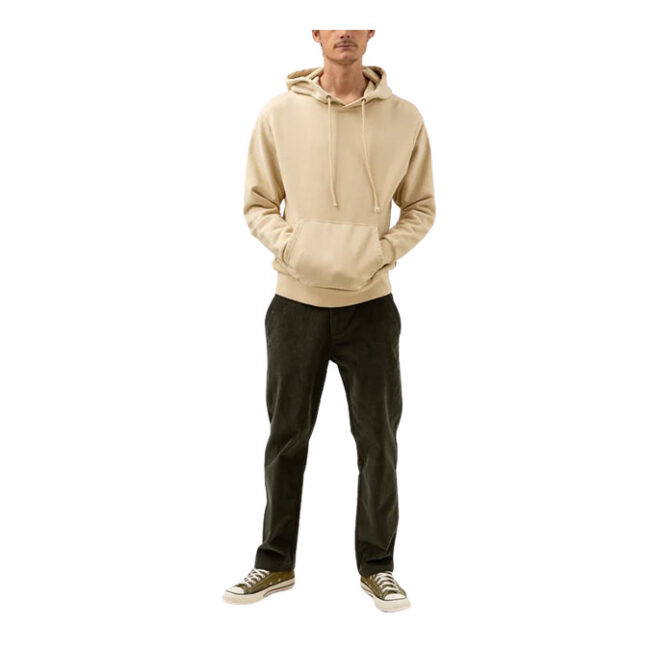 Rhythm Worn Path Fleece Hood - Ecru