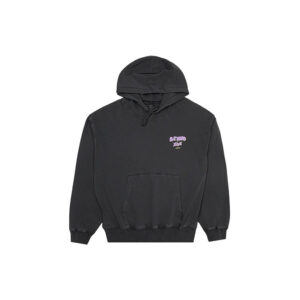 Afends Beyond Life Recycled Boxy Pull On Hood - Stone Black