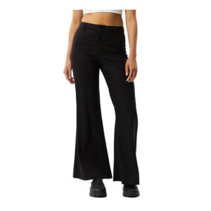 Afends Birkin Hemp Flares - Black