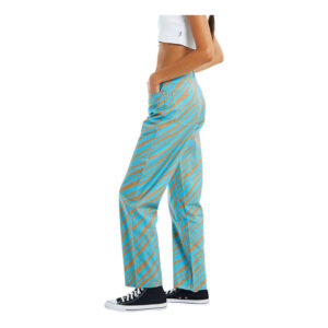 Afends Adi Shelby Hemp Wide Leg Pants Blue