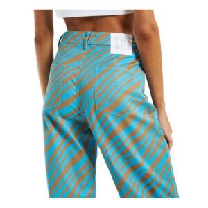 Afends Adi Shelby Hemp Wide Leg Pants Blue