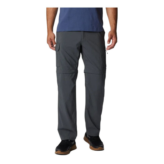 Columbia M Silver Ridge Utility Convertible Pant - Grill