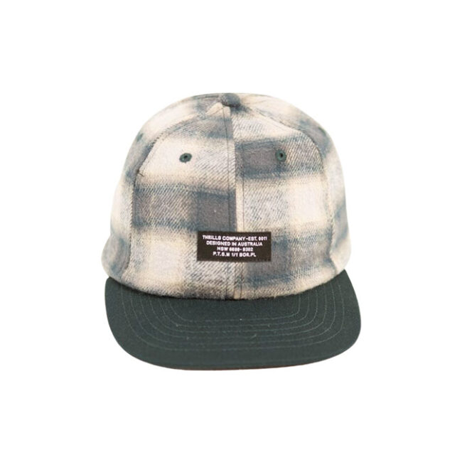 Thrills Barrio 6 Panel Cap - Petrol