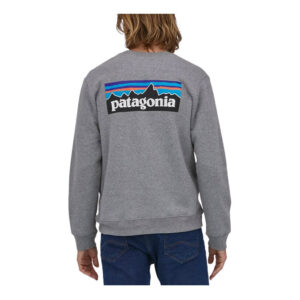 Patagonia P-6 Logo Uprisal Crew Sweatshirt - Gravel Heather