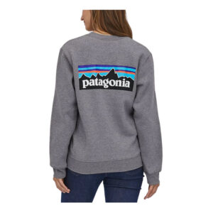 Patagonia P-6 Logo Uprisal Crew Sweatshirt - Gravel Heather