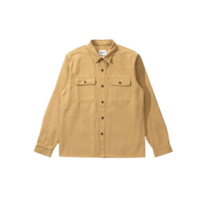 Rhythm Brushed Twill LS Shirt - Tan