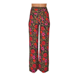 Rollas - Rambling Floral Heidi Pant - Black