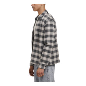 Thrills Barrio Quilt Flannel Jacket - Petrol