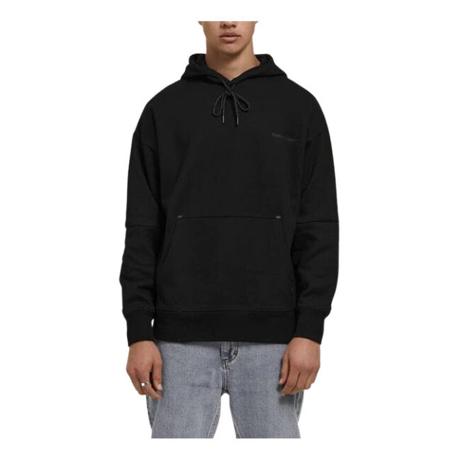 Thrills Underground Slouch Pull On Hood - Black