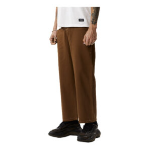 Afends Pablo Recycled Baggy Fit Pant - Toffee