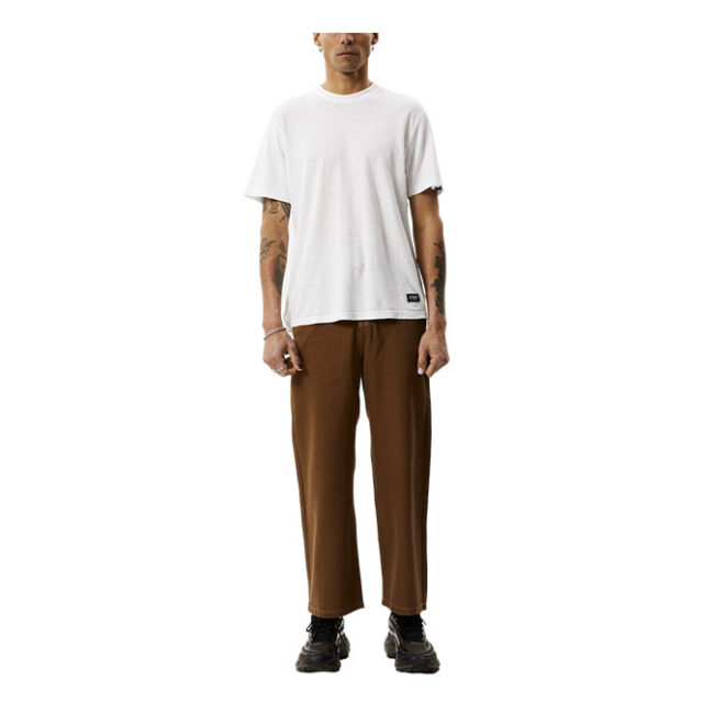 Afends Pablo Recycled Baggy Fit Pant - Toffee