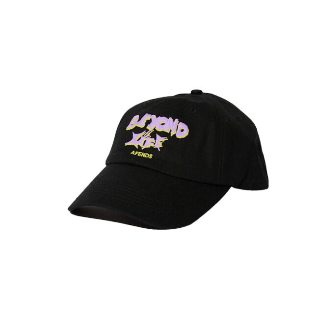 Afends Beyond Life Recycled Baseball Cap - Black