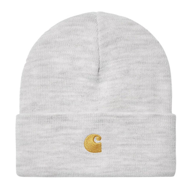 Carhartt Chase Beanie - Ash Heather/Gold