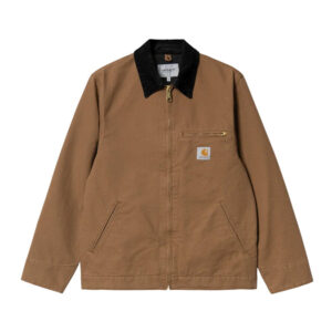 Carhartt Detroit Jacket - Hamilton Brown/Black Rinsed