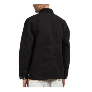 Carhartt Michigan Coat - Black/Black Rinsed