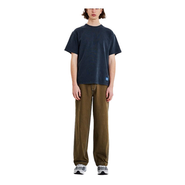 Larriet Carpenter Pant - Olive w White