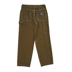 Larriet Carpenter Pant - Olive w White
