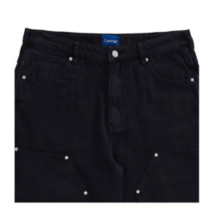 Larriet Double Knee Carpenter Pant - Used Black
