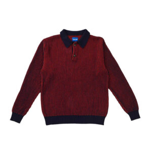 Larriet Fisherman Polo - Navy / Red