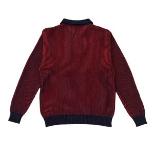 Larriet Fisherman Polo - Navy / Red