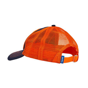 Larriet Trucker Cap - Navy / Orange
