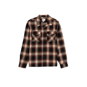 Rhythm Plaid LS Flannel - Rust