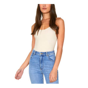 Rollas Ballet Rib Camisole - Salt