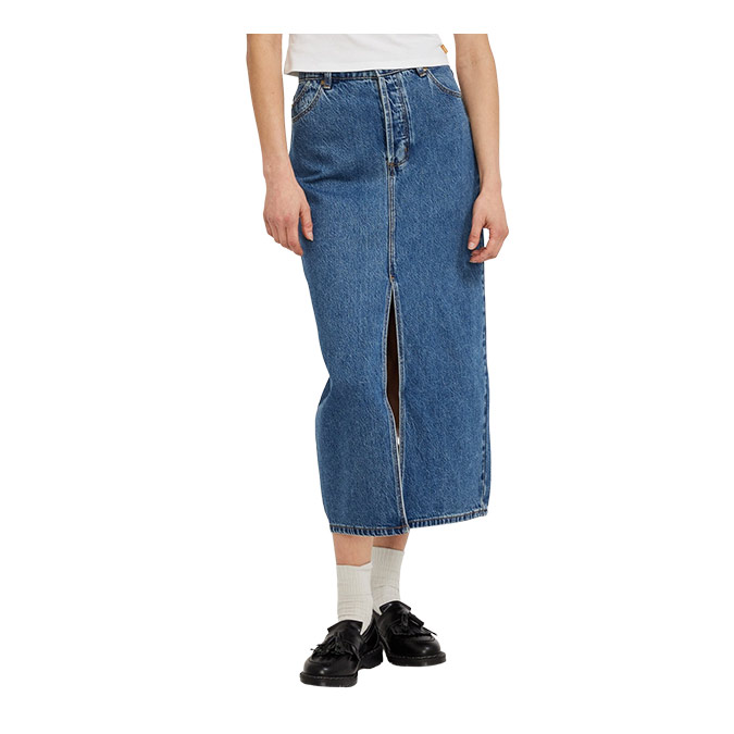 1990s Rockies Pants: 90s -Rockies- Womens blue cotton denim highwaisted denim  jeans pants with zipper fly closure with button. Front scoop pockets and no  rear pockets. Standard size belt loops. Made in