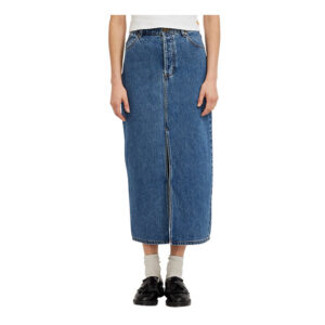 Rollas - Chicago Skirt Lyocell Blue - Mid Vintage Blue