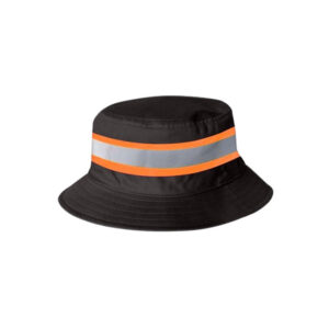 Brixton - Builders Reversible Bucket Hat - Charcoal/Black