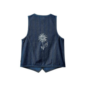 Brixton - Frisco Vest - Two Tone Indigo