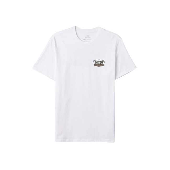 Brixton - Regal SS Stt - White / Pine Needle