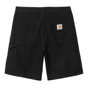 Carhartt Double Knee Short - Black Rinsed