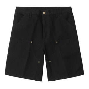 Carhartt Double Knee Short - Black Rinsed