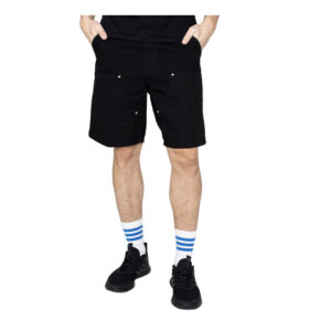 Carhartt Double Knee Short - Black Rinsed