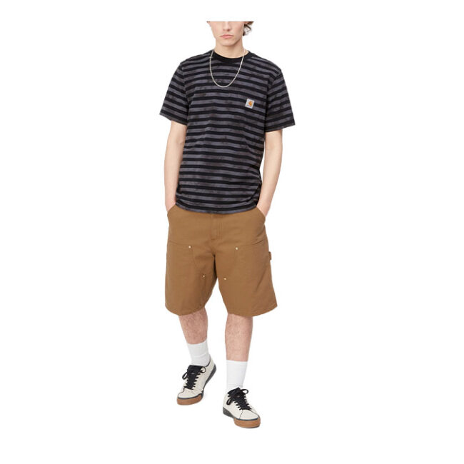 Carhartt Double Knee Short - Hamilton Brown Rinsed