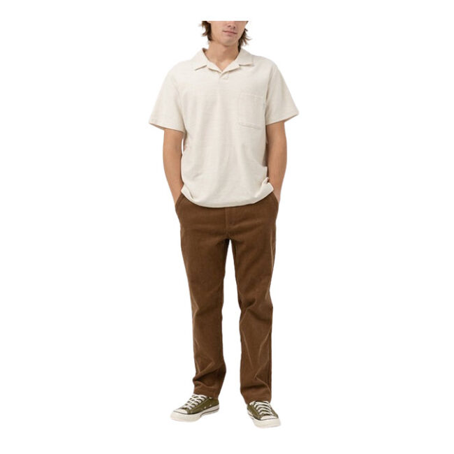Rhythm Vintage Terry Polo - Natural