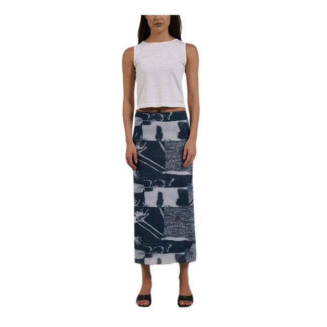 Thrills - Alchemy Mesh Skirt - New Teal