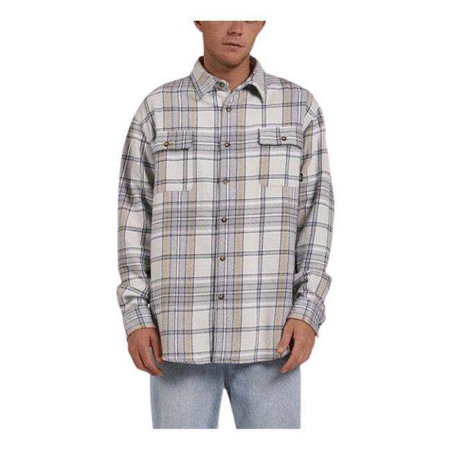Thrills Coat Of Thrills Twill Flannel Shirt - Stargazer