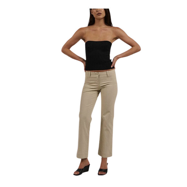 Thrills - Nisha Knit Tube Top - Black