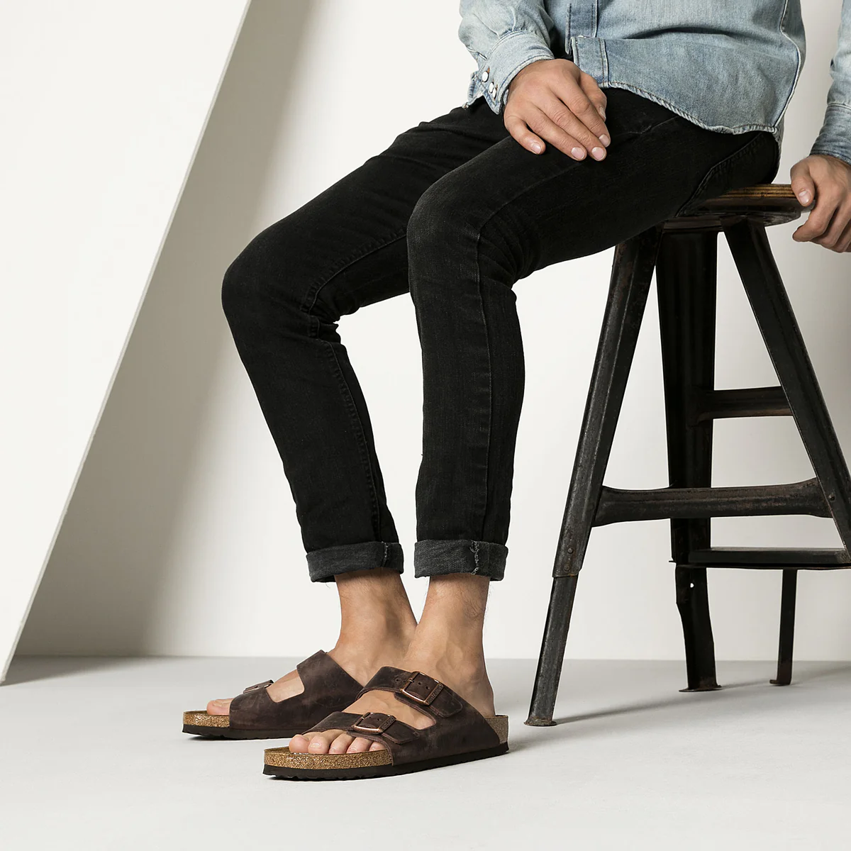 Birkenstock Arizona Oiled Leather Narrow - Habana