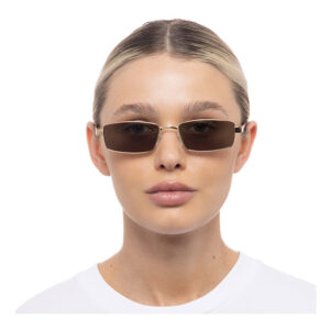 Le Specs Bizarro - Bright Gold/Clear