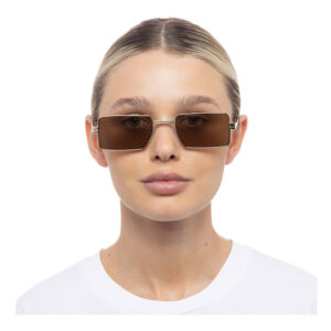 Le Specs Fold 02 - Bright Gold